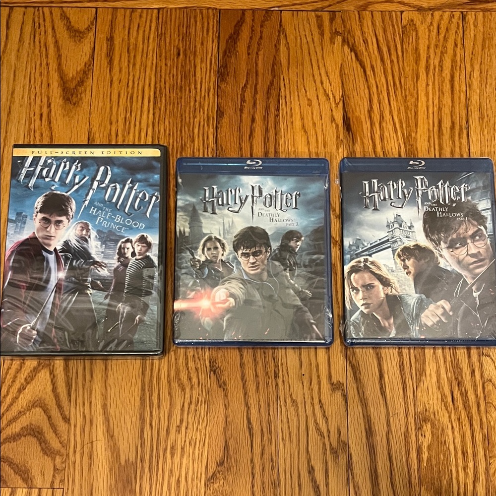 Harry Potter Movies - Part 6 and Both Parts 7